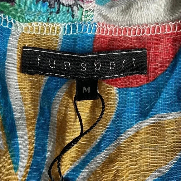 Funsport| Sleeveless  Duster/ Swim Cover up - Picture 4 of 5